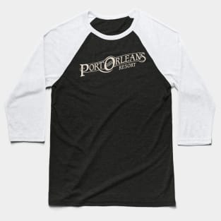 Port Orleans Resort Logo - 3 Baseball T-Shirt